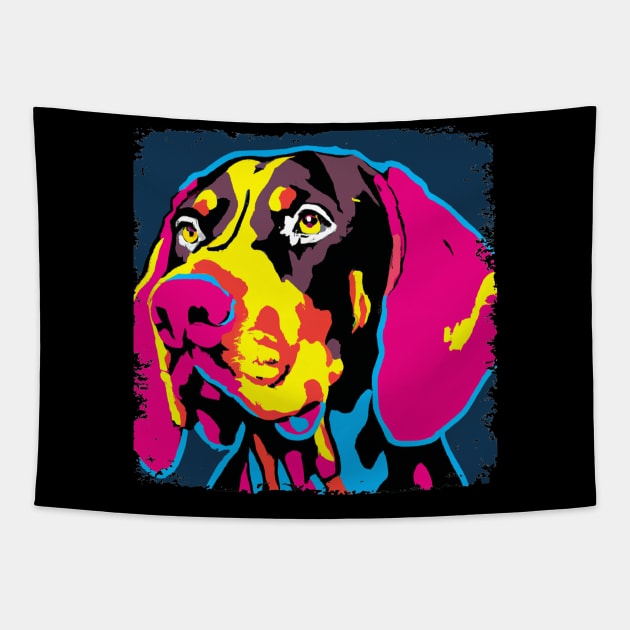 German Shorthaired Pointer Pop Art - Dog Lover Gifts Tapestry by PawPopArt