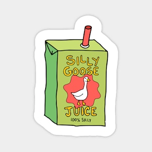 Silly Goose Juice Green Magnet