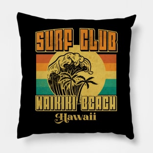 Waikiki Surf Hawaii Pillow