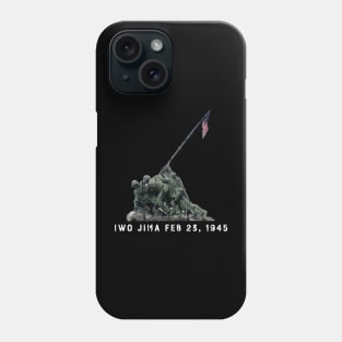 IWO JIMA PACIFIC WORLD WAR II Phone Case