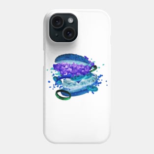 Hamburger alien Phone Case