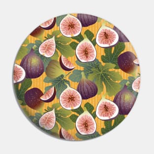 Sunshine Figs & Leaves Pin