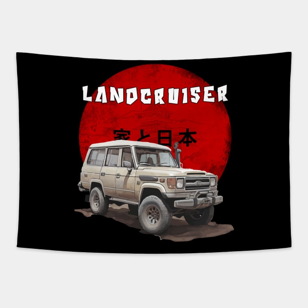 Landcruiser Tapestry by Moulezitouna