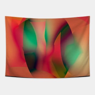 Colorful Misty Gradient 09 - Fever Colors Tapestry