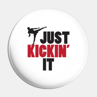 Just kickin' it Pin