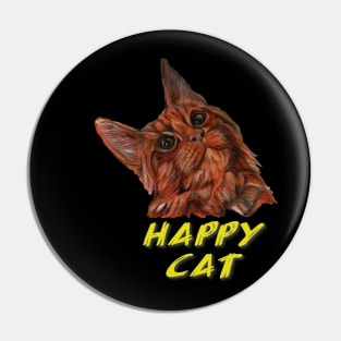 Prescription Meditation, Meditating Cat Pin