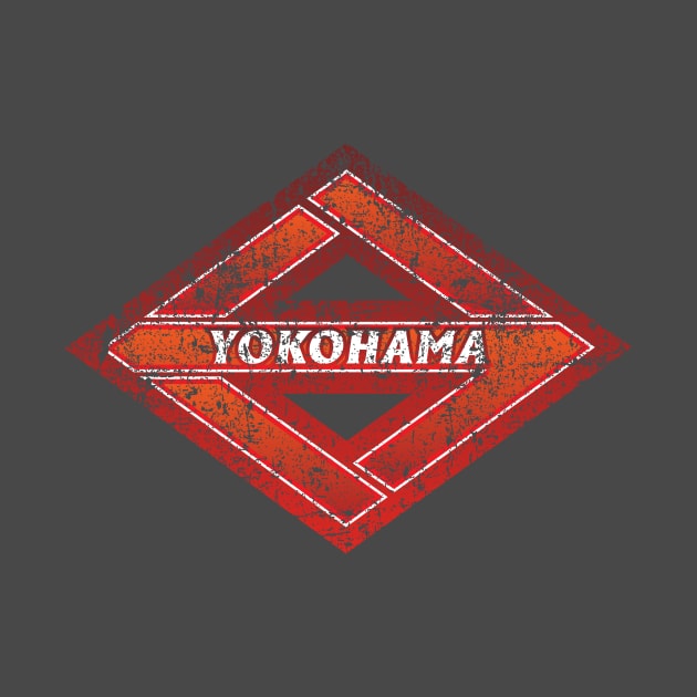 Yokohama Municipality Japanese Symbol Distressed by PsychicCat