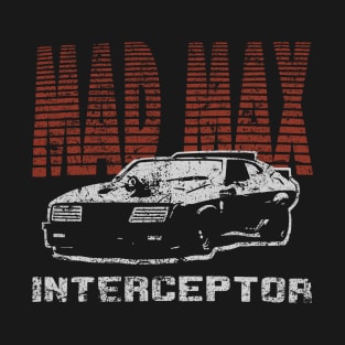 Black Car Ford Falcon V8 The Pursuit Special Interceptor from the movie Mad Max T-Shirt