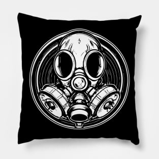 Tekno DJ Gasmask 23 Rave Pillow