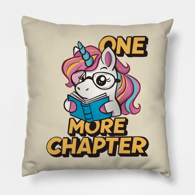 One More Chapter Pillow by EzekRenne