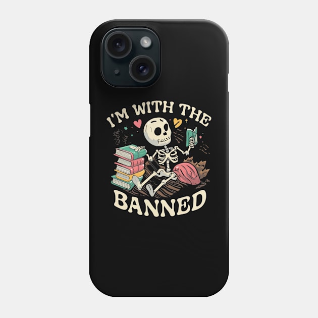 Im With The Banned Phone Case by David white