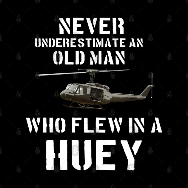 Bell UH-1 Iroquois Huey Vietnam Vet by Dirty Custard Designs 