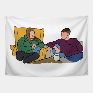 Gogglebox Sophie and Pete Tapestry