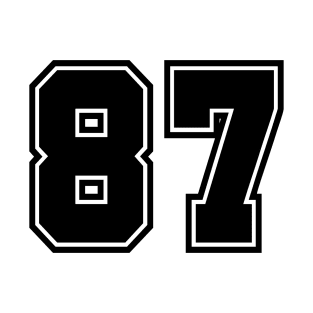 number 87 T-Shirt