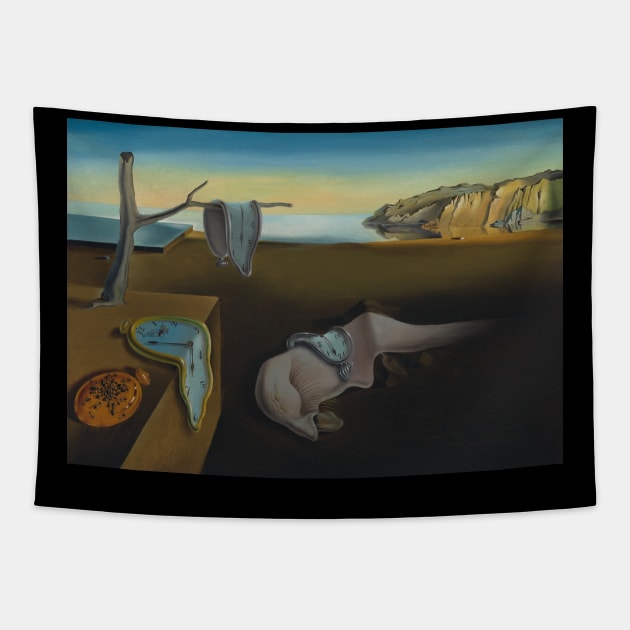 The Persistence of Memory Famous Painting By Dali T-Shirt Tapestry by J0k3rx3