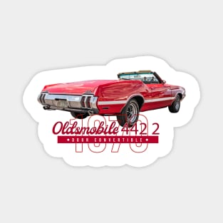 1970 Oldsmobile 442 2 Door Convertible Magnet