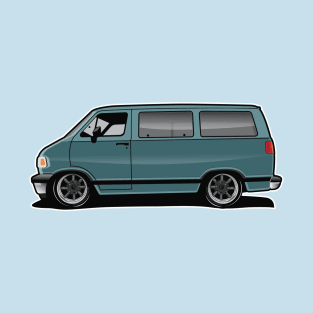 1994 Dodge Van Turquoise T-Shirt