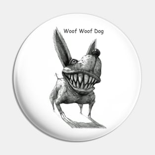 Wuff Wuff Dog Pin