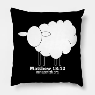 None Perish Lamb Logo For Dark Colors Pillow