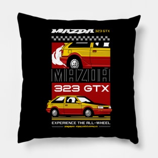 Mazda 323 GTX Racing Heritage Pillow