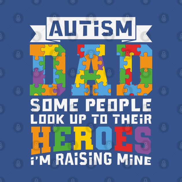 Autism Awareness - Go Blue for Autism by Peter the T-Shirt Dude