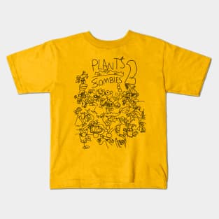 Zombie Grossing Plants vs Zombies T-Shirts