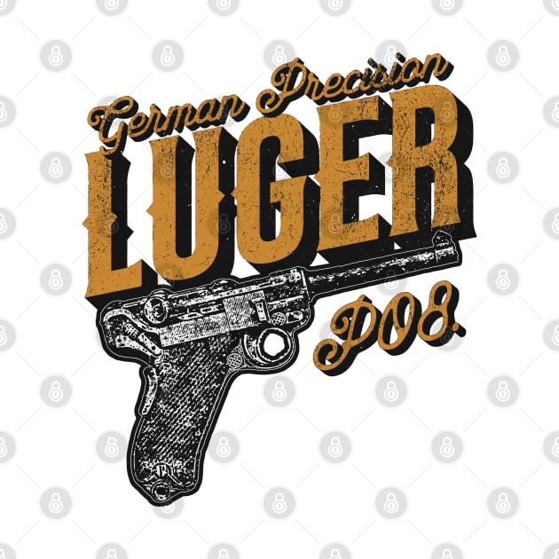 Luger P08 - German WW2 Pistol by Distant War