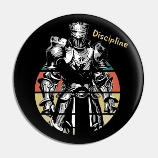 Cool Retro Knight II: Discipline Pin