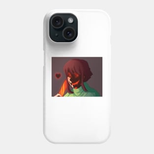 chara glitchtale Phone Case