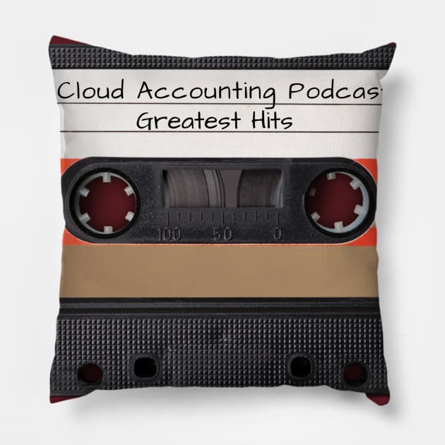 Limited Edition- Greatest Hits Pillow by Cloud Accounting Podcast