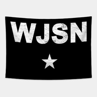 WJSN Minimalist Star Retro T-Shirt Tapestry