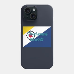 Travel Around the World - Bonaire Phone Case