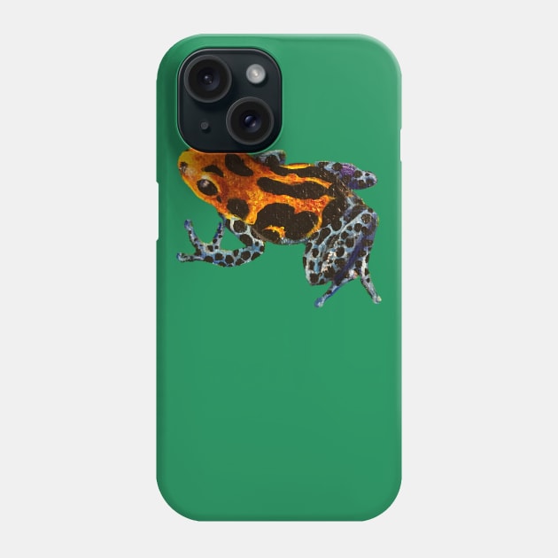 Poison Dart Frog Phone Case by Jhartbynoodles_art