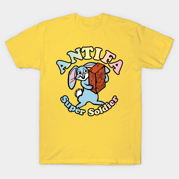 Bricktop Bunny Antifa Super Soldier Protest T Shirt Teepublic