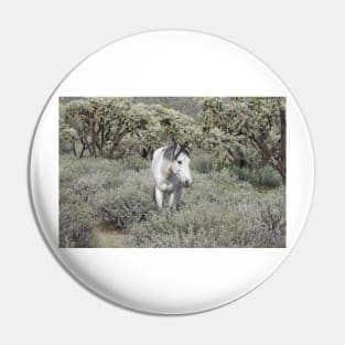 Wild horses, wildlife, gifts, Arizona, Lone Spirit Pin