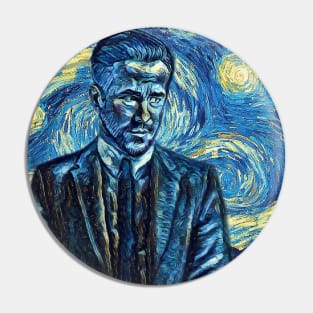 Detective Rat Van Gogh Style Pin