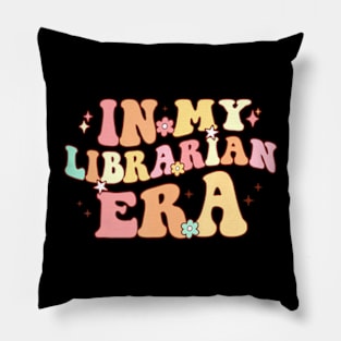 In My Librarian Era Back To School Bookworm Book Lover Pillow