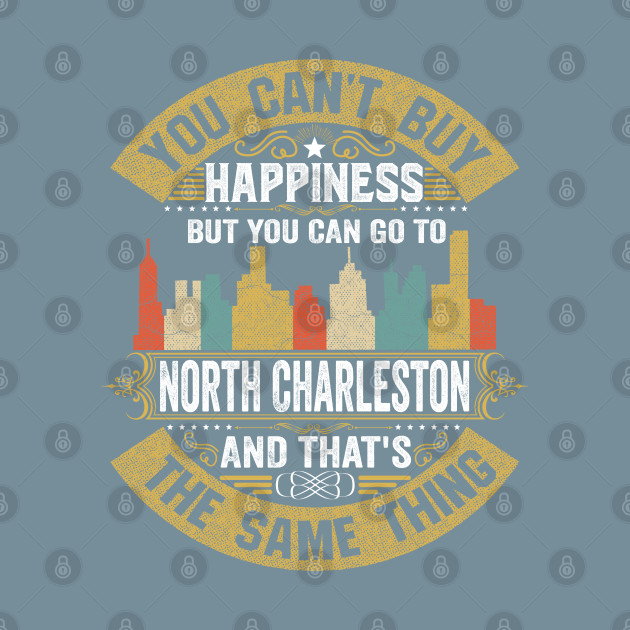 Discover North Charleston City South Carolina State USA Flag Native American - North Charleston City - T-Shirt