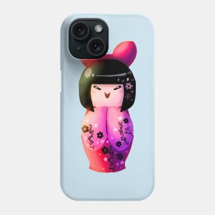 Cute Kokeshi Phone Case