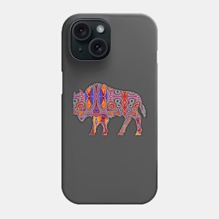 Tie Dye Bison Phone Case