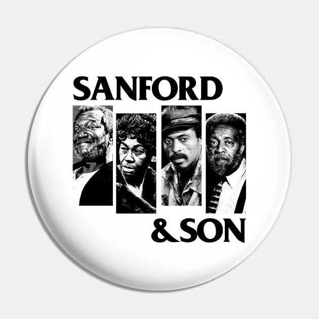 Sanford & Son - Punksthetic Fan Design Pin by DankFutura