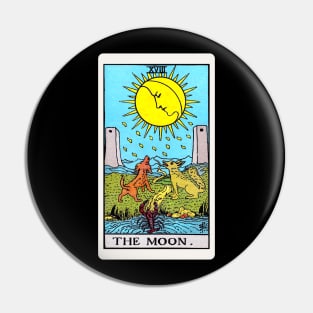 Card #18 - The Moon - Rider Waite Smith Tarot Pin