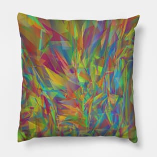 Abstract Geometric Line Pattern Pillow