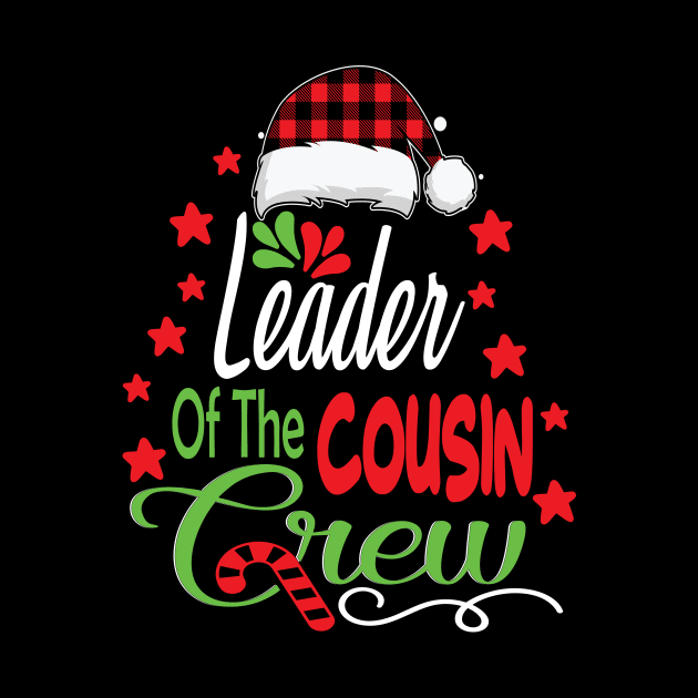 Leader of the cousin crew funny christmas family gift by DODG99