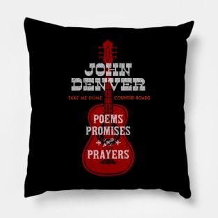 John Denver - Take Me Home Country Roads Pillow