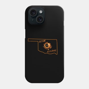 Total Eclipse 2024 Oklahoma Phone Case