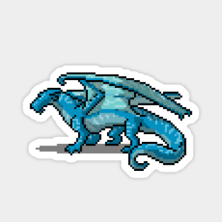 Tsunami Seawing Pixel Art Magnet