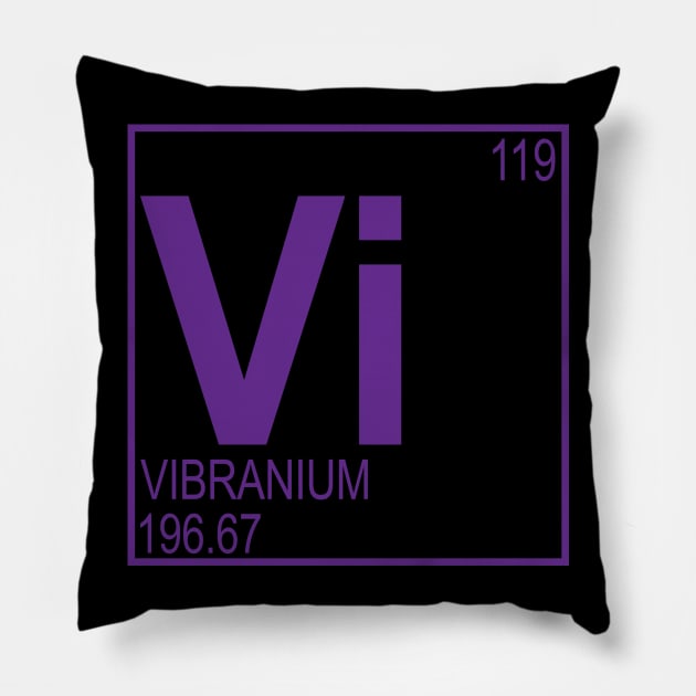 Periodic Vibranium Pillow by BossFightMAM