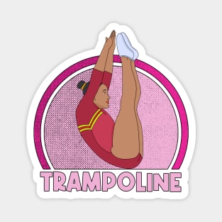 Trampoline Gymnastics Magnet