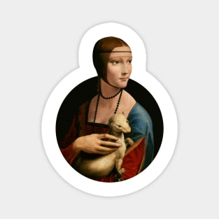 Lady with an Ermine by Da Vinci Magnet